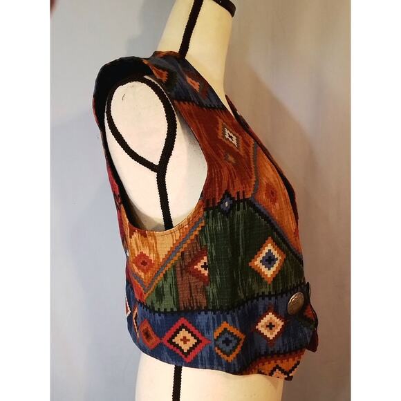 Coldwater Creek Vantage southwestern vest - Picture 2 of 7